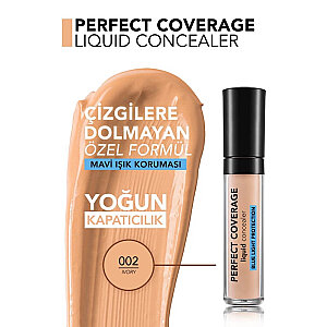 Flormar Perfect Coverage Likit Kapatıcı 002 Ivory - 3
