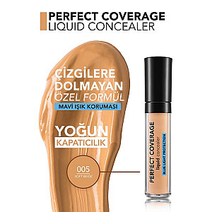 Flormar Perfect Coverage Likit Kapatıcı 005 Soft Beige - 3