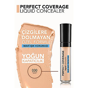 Flormar Perfect Coverage Likit Kapatıcı 030 Light - 3