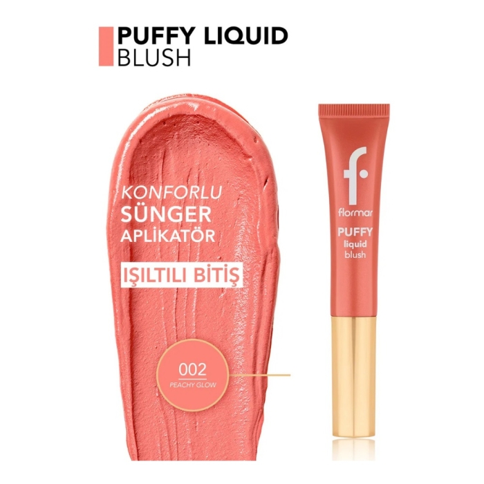 Flormar Puffy Liquid Blush 002 - 5