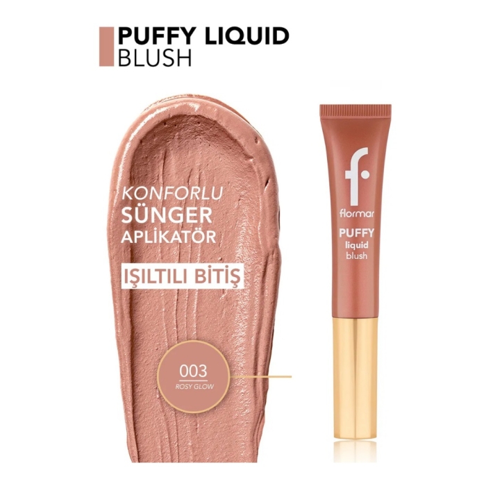 Flormar Puffy Liquid Blush 003 - 5