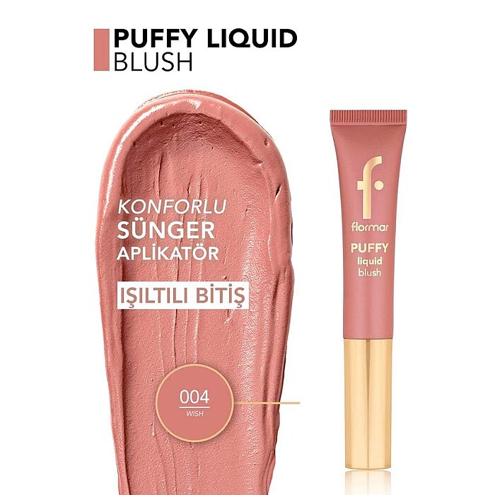 Flormar Puffy Liquid Blush 004 - 6