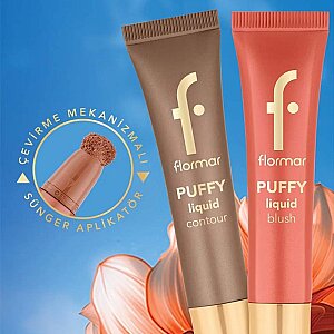Flormar Puffy Liquid Blush 007 - 3