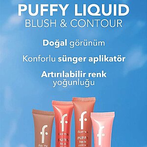 Flormar Puffy Liquid Blush 007 - 7