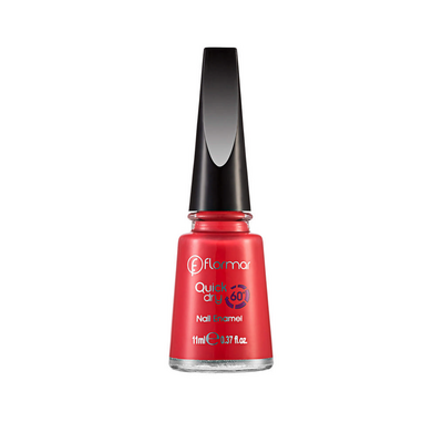 Flormar Quick Dry Nail Enamel Oje QD03 Bright Coral