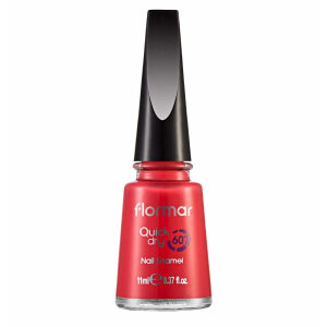 Flormar Quick Dry Nail Enamel Oje QD03 Bright Coral - 1