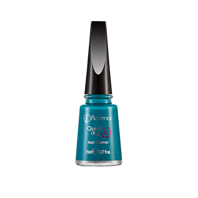 Flormar Quick Dry Nail Enamel Oje QD05 Cyan