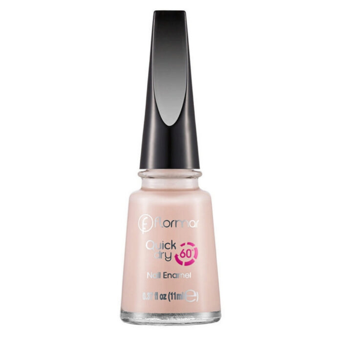 Flormar Quick Dry Nail Enamel Oje QD11 Vanilla ice Cream - 1