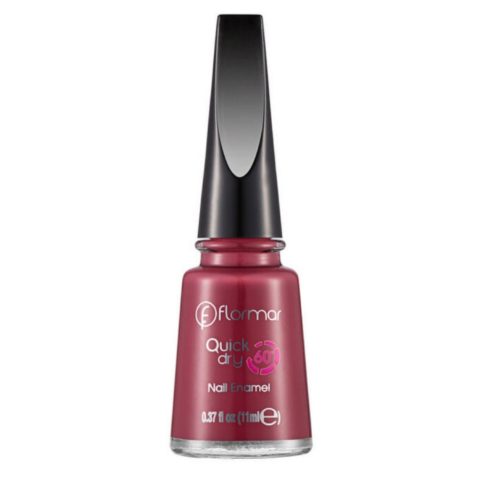 Flormar Quick Dry Nail Enamel Oje QD20 Rose Taboo - 1