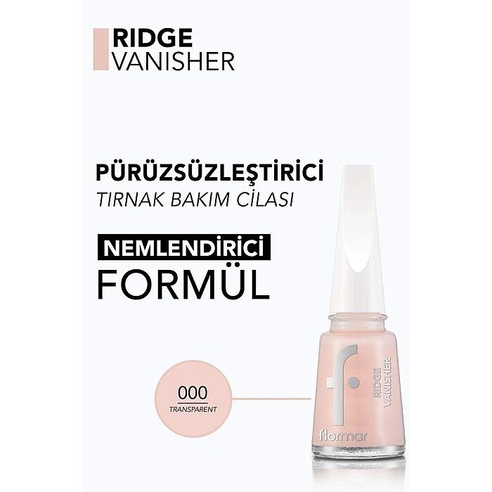 Flormar Rıdge Vanısher Nem Veren Tırnak Bakım Bazı 11 Ml - 2