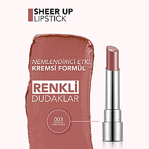 Flormar Sheer Up Lipstick 003 - 4