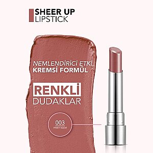 Flormar Sheer Up Lipstick 003 - 4