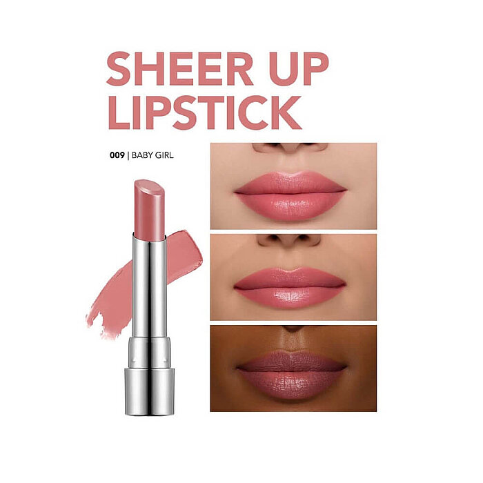 Flormar Sheer Up Lipstick 009 - 3