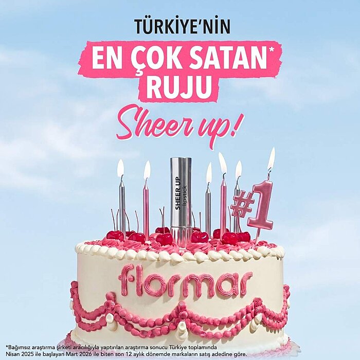Flormar Sheer Up Lipstick 015 - 7