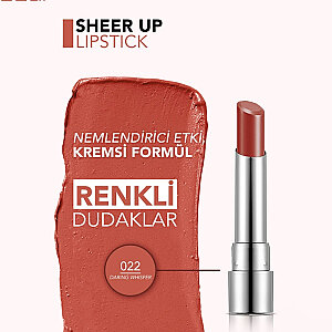 Flormar Sheer Up Lipstick 022 - 4