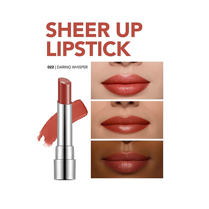 Flormar Sheer Up Lipstick 022 - 3