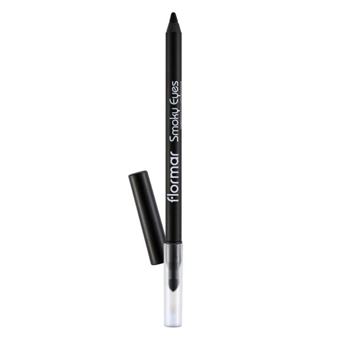 Flormar Smoky Eyes Waterproof Eyeliner 001 Carbon Black - 1