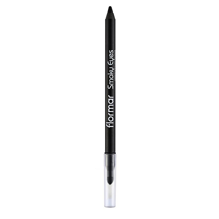 Flormar Smoky Eyes Waterproof Eyeliner 01 Carbon Black - 1