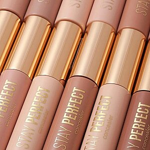 Flormar Stay Perfect Yüksek Pigmentli & Yarı Mat Bitişli Likit Kapatıcı 007 - 4