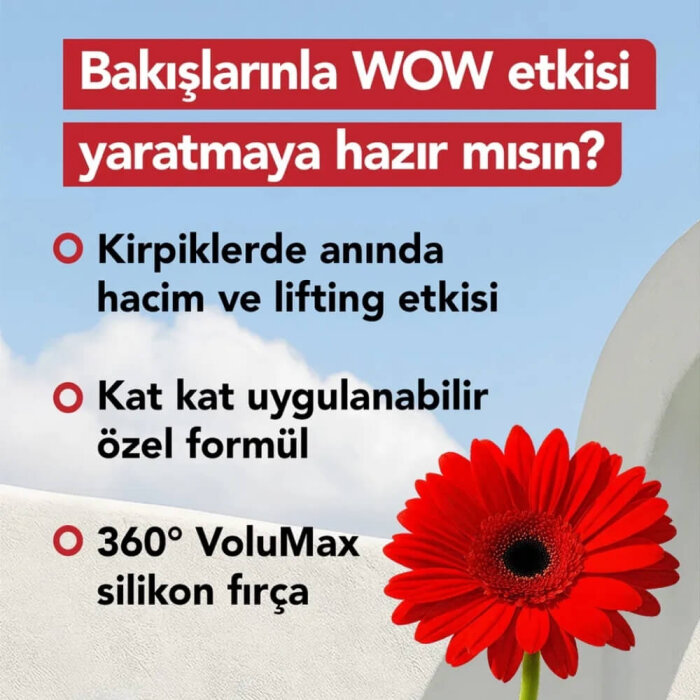 Flormar Volume Up Mascara - 7