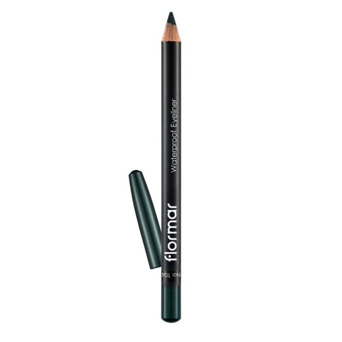 Flormar Waterproof Eyeliner Göz Kalemi 104 Cobalt Green - 1