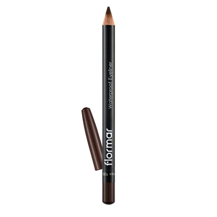 Flormar Waterproof Eyeliner Göz Kalemi 105 Warm Brown - 1