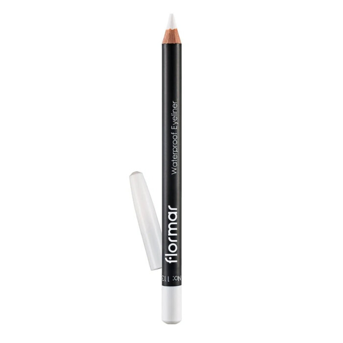 Flormar Waterproof Eyeliner Göz Kalemi 113 Pure White - 1