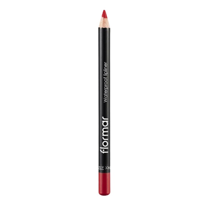 Flormar Waterproof Lipliner Dudak Kalemi 232 Passionate Red - 1