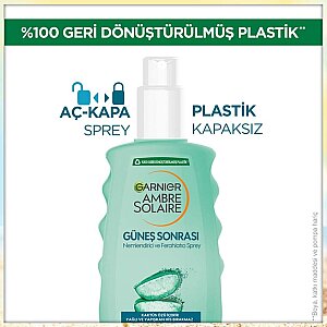 Garnier Ambre Solaire Güneş Sonrası Nemlendirici Ferahlatıcı Sprey 200 Ml - 4