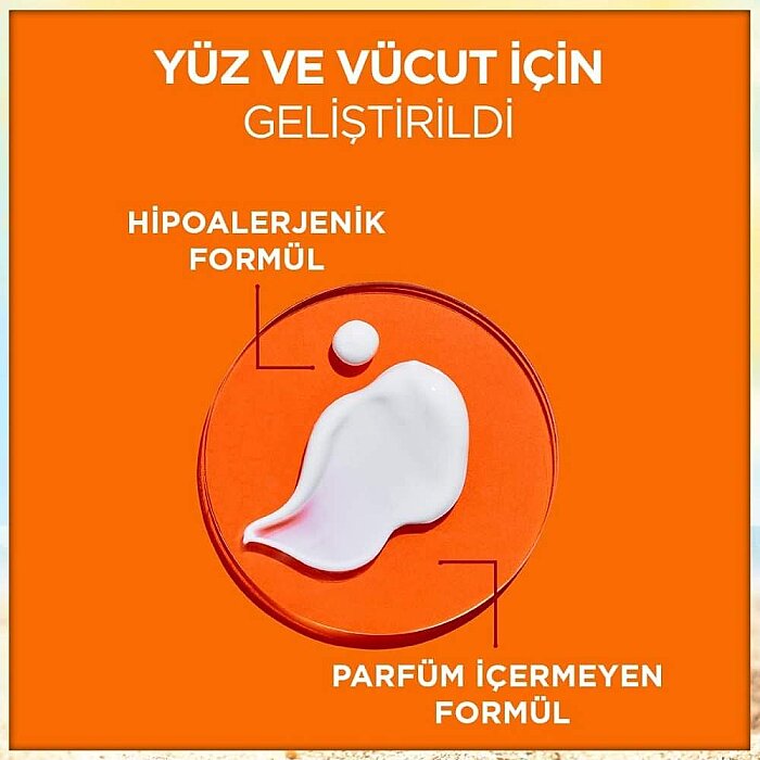 Garnier Ambre Solaire Sensitive Advanced Hipoalerjenik Güneş Koruyucu Süt SPF50+ 175 Ml - 4