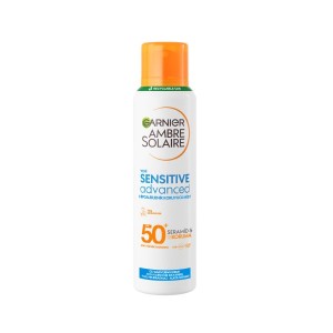 Garnier Cilt - Garnier Ambre Solaire Sensitive Advanced Hipoalerjenik SPF50+ Güneş Koruyucu Sprey 150 Ml