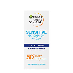 Garnier Ambre Solaire Sensitive Expert+ Güneşe Karşı Hassas Ciltler için SPF50+ Güneş Koruyucu Jel Krem 50 ml - Garnier Cilt