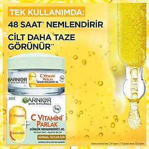 Garnier C Vitamini Parlak Gel Cream 50 Ml - 4