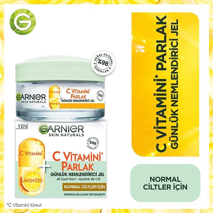 Garnier C Vitamini Parlak Gel Cream 50 Ml - 3
