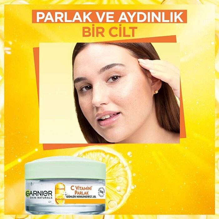 Garnier C Vitamini Parlak Gel Cream 50 Ml - 5