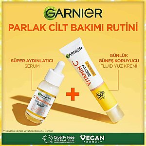 Garnier C Vitamini Parlak Günlük UV Korumalı Güneş Yüz Kremi Görünmez Doku SPF50+ 40 Ml - 5