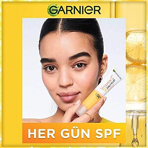 Garnier C Vitamini Parlak Günlük UV Korumalı Güneş Yüz Kremi Görünmez Doku SPF50+ 40 Ml - 2