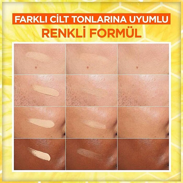 Garnier C Vitamini Parlak Günlük UV Korumalı Güneş Yüz Kremi Işıltılı Doku SPF50+ 40 Ml - 4