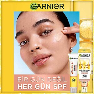 Garnier C Vitamini Parlak Günlük UV Korumalı Güneş Yüz Kremi Işıltılı Doku SPF50+ 40 Ml - 2