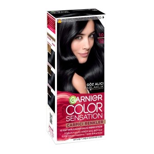 Garnier Saç Boyası - Garnier Çarpıcı Renkler Saç Boyası 1 Ekstra Yoğun Siyah