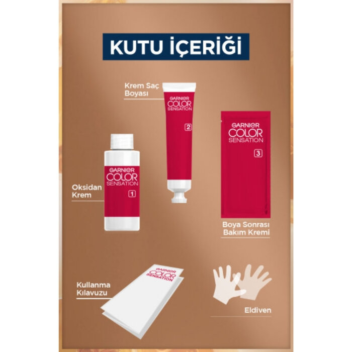 Garnier Çarpıcı Renkler Saç Boyası 7.31 - 4