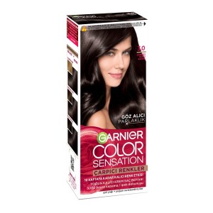 Garnier Çarpıcı Renkler Saç Boyası 3 Çarpıcı Koyu Kahve - Thumbnail
