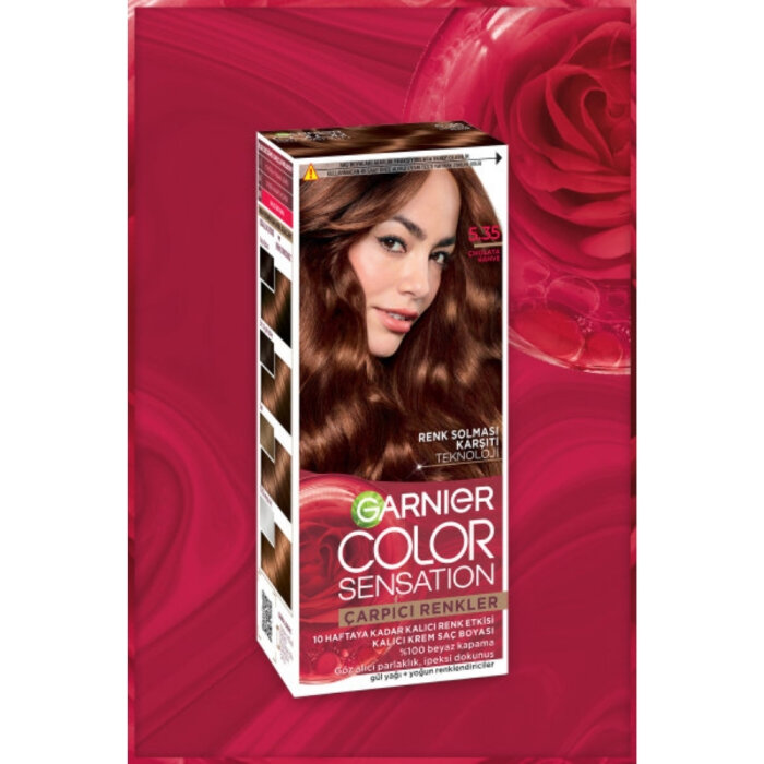 Garnier Çarpıcı Renkler Saç Boyası 5.35 - 4