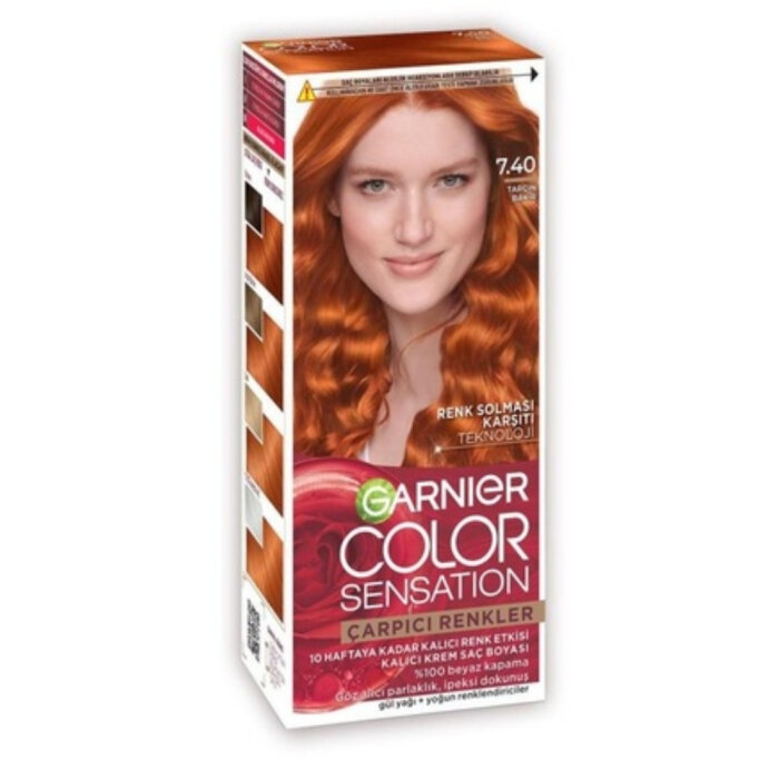 Garnier Çarpıcı Renkler Saç Boyası 7.40 - 1