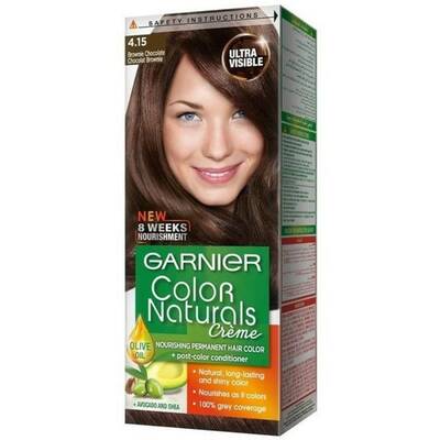Garnier Color Naturals Saç Boyası 4.15 Büyüleyici Kahve