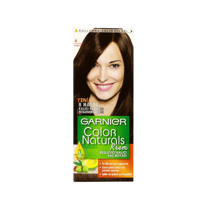 Garnier Color Naturals Saç Boyası 4 Kahve