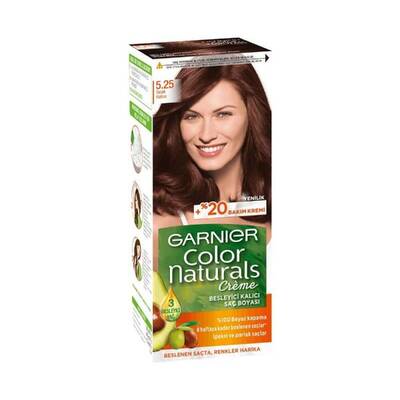 Garnier Color Naturals Saç Boyası 5.25 Sıcak Kahve