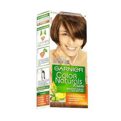 Garnier Color Naturals Saç Boyası 6 Koyu Kumral