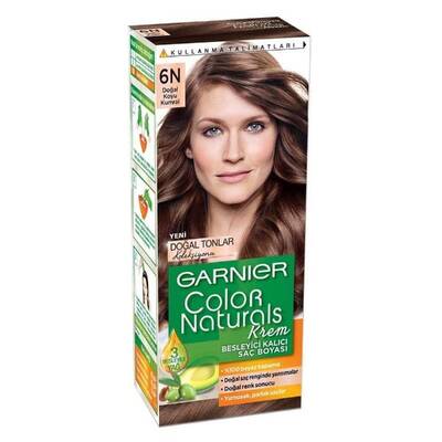 Garnier Color Naturals Saç Boyası 6N Doğal Koyu Kumral