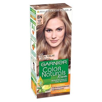 Garnier Color Naturals Saç Boyası 8N Doğal Açık Kumral